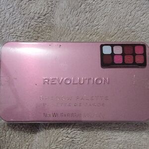Revolution Pink and Red Shadow Palette